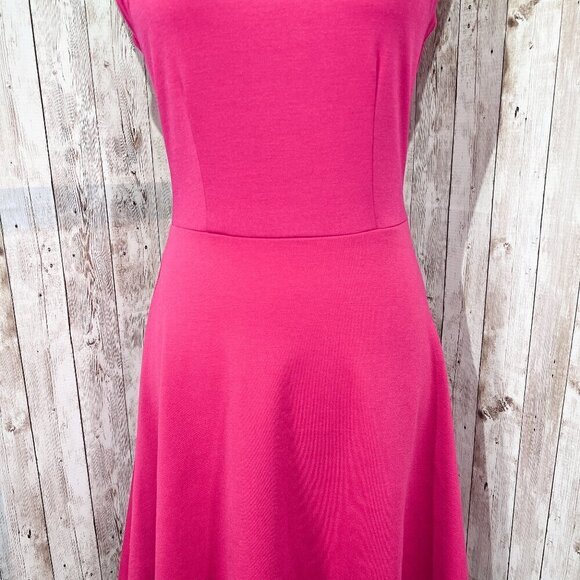 Women's Old Navy Dress | Sleeveless | Small | Fit And Flare | Knee Length | Pink - Picture 7 of 16